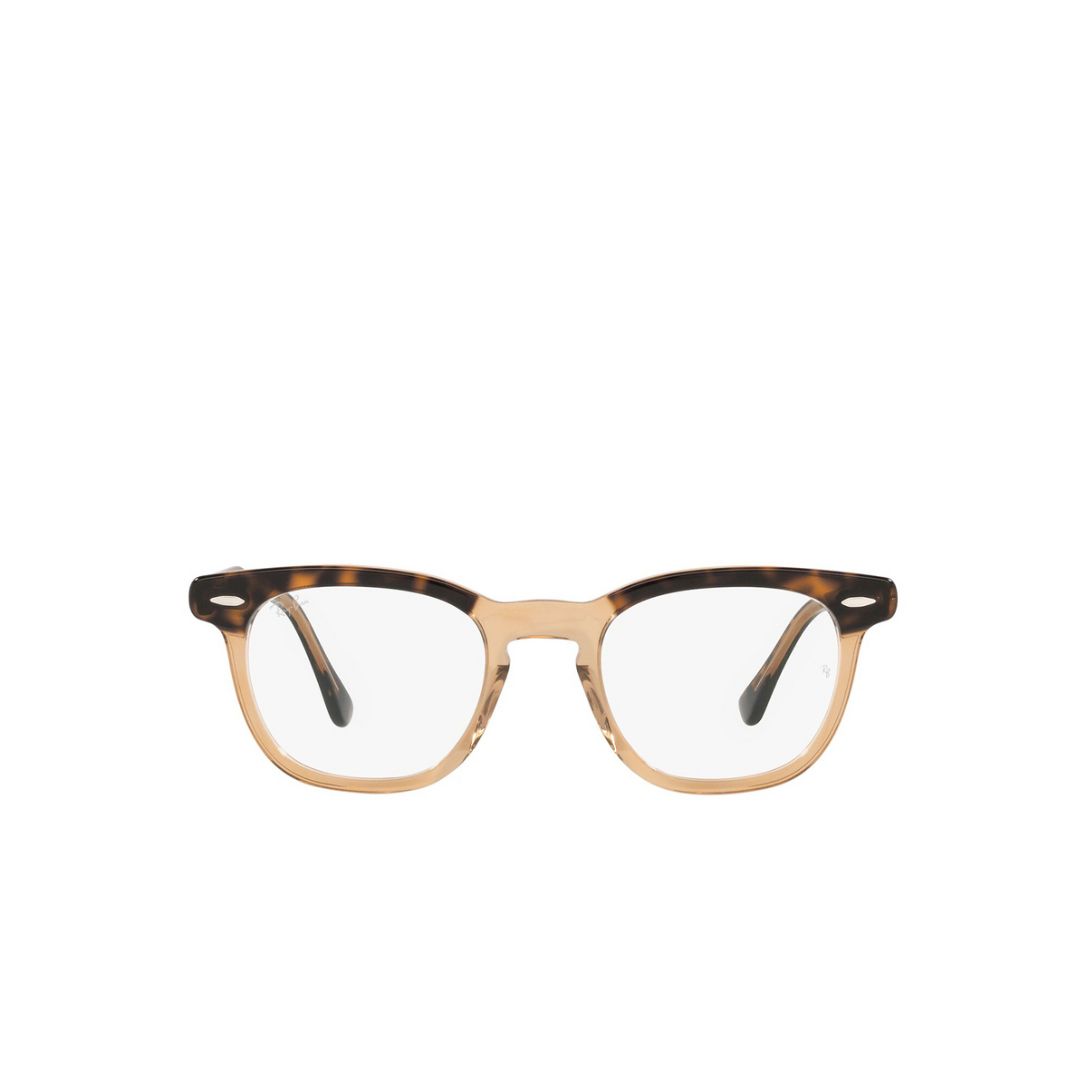 Occhiali da vista Ray-Ban HAWKEYE 8109 Havana On Transparent Brown - frontale