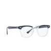 Ray-Ban HAWKEYE Korrektionsbrillen 8110 blue on transparent - Produkt-Miniaturansicht 2/4