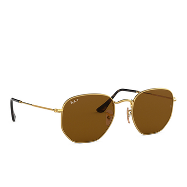 Occhiali da sole Ray-Ban HEXAGONAL 001/57 arista - tre quarti