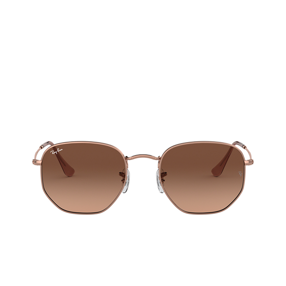 Ray-Ban HEXAGONAL Sunglasses 9069A5 COPPER - front view