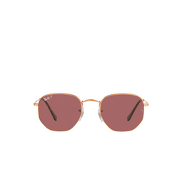Ray-Ban® Irregular Sunglasses: RB3548N Hexagonal color 9202AF Rose Gold 