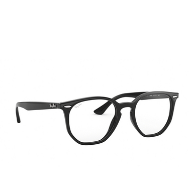 Ray-Ban HEXAGONAL Eyeglasses 2000 black - three-quarters view