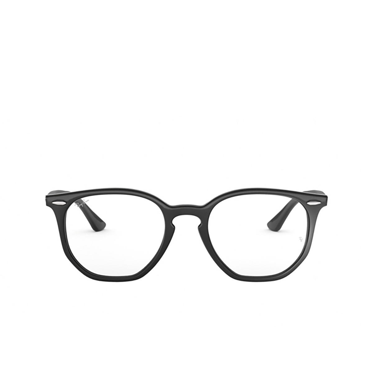 Ray-Ban® Square Eyeglasses: Hexagonal RX7151 color Black 2000 - 1/3.