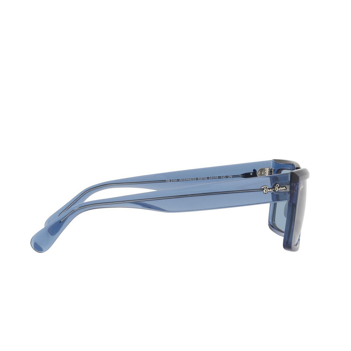 Ray-Ban® Square Sunglasses: RB2191 Inverness color 658756 True Blue - 3/3