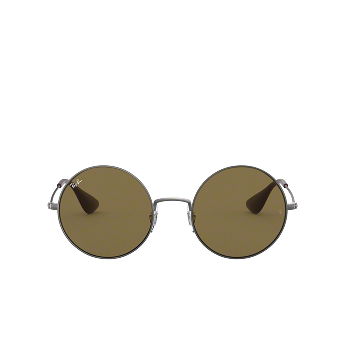 Ray-Ban® Round Sunglasses: RB3592 Ja-jo color 901573 Rubber Gunmetal - product thumbnail 1/3