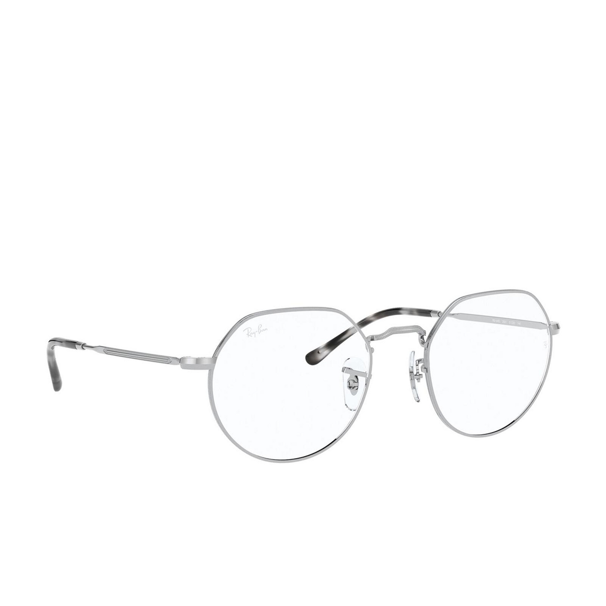Ray-Ban JACK Eyeglasses 2501 Silver - three-quarters view
