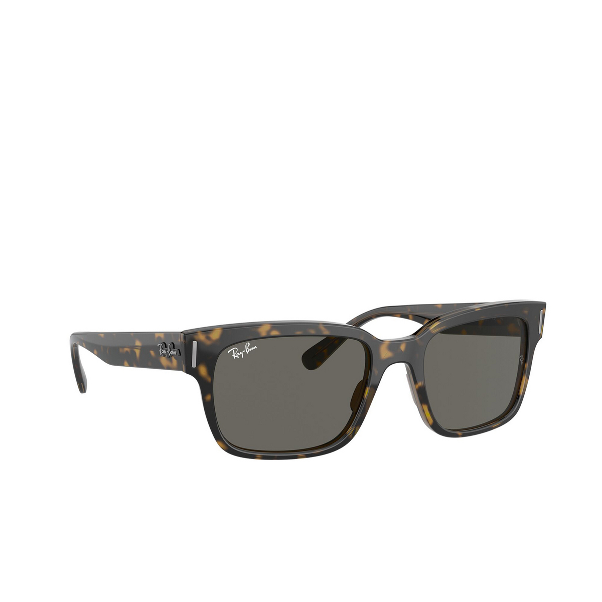 Ray-Ban JEFFREY Sunglasses 1292B1 Havana on Transparent Brown - three-quarters view