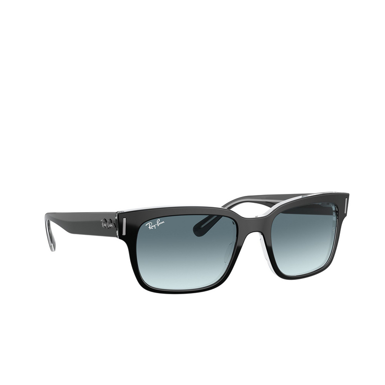 Ray-Ban JEFFREY Sunglasses 12943M black on transparent - 2/4