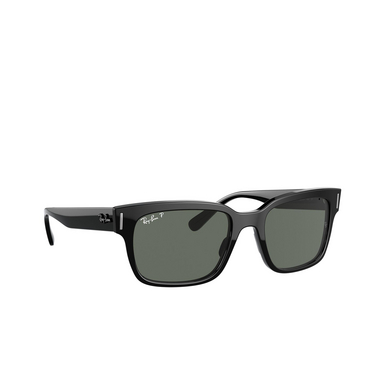 Ray-Ban JEFFREY Sunglasses 901/58 black - three-quarters view