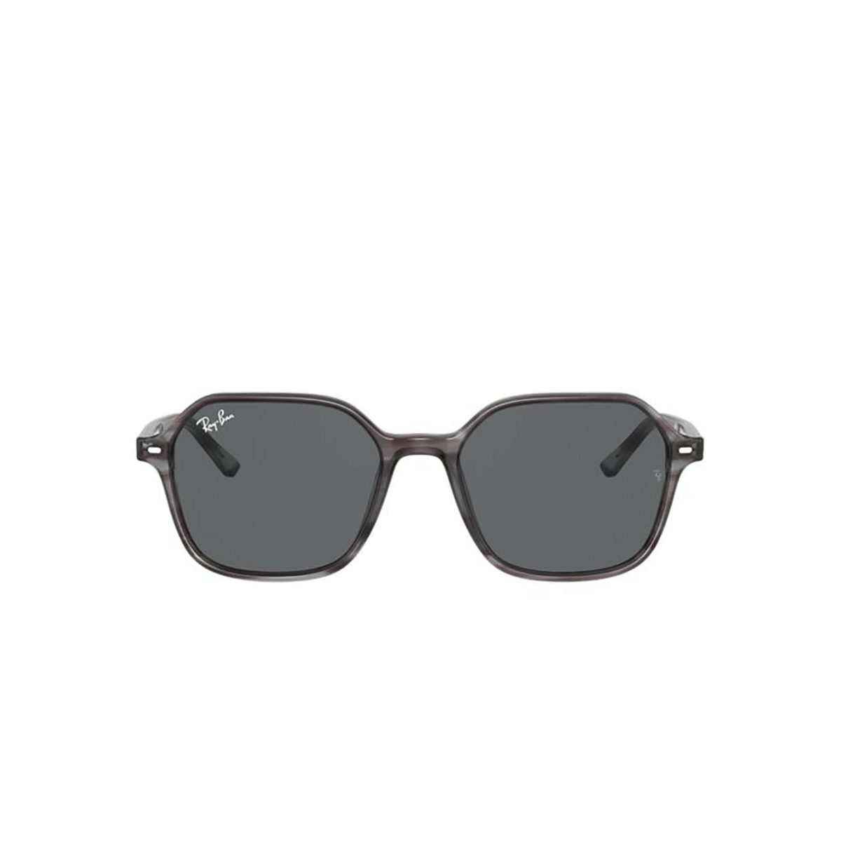 Ray-Ban JOHN Sunglasses 1314B1 STRIPED GREY - front view