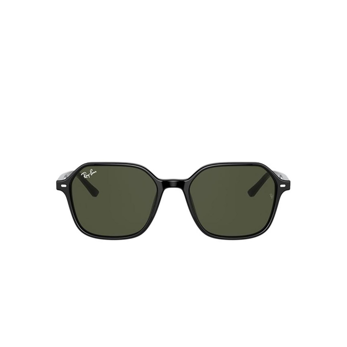 Ray-Ban JOHN Sunglasses 901/31 BLACK - front view