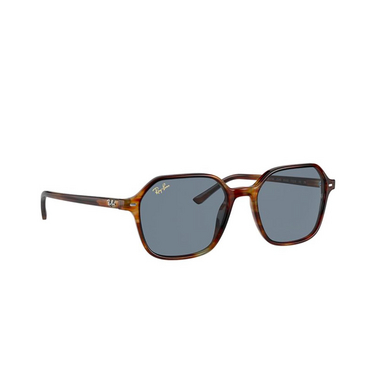 Ray-Ban JOHN Sunglasses 954/62 striped havana - three-quarters view