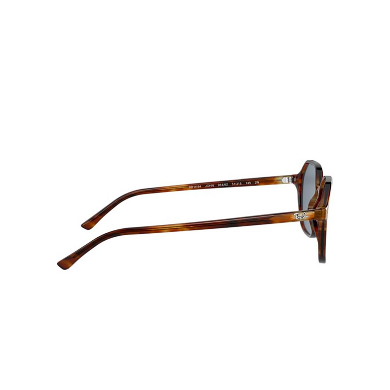 Ray-Ban JOHN Sunglasses 954/62 striped havana - 3/4