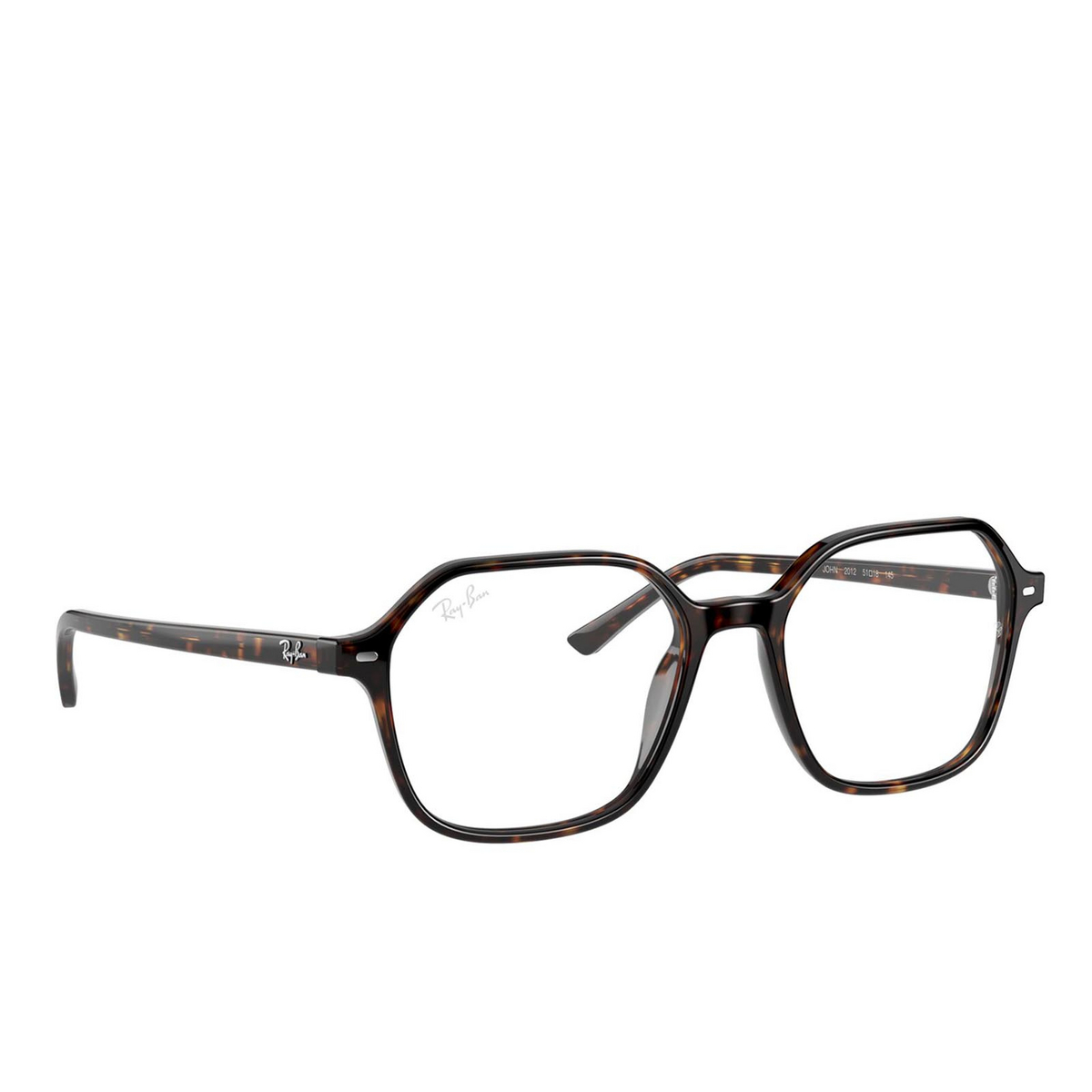 Ray-Ban JOHN Eyeglasses 2012 Havana - three-quarters view