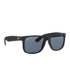 Ray-Ban JUSTIN Sunglasses 622/2V rubber black - product thumbnail 2/4