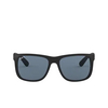 Ray-Ban JUSTIN Sunglasses 622/2V rubber black - product thumbnail 1/4