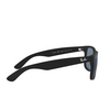 Ray-Ban JUSTIN Sunglasses 622/2V rubber black - product thumbnail 3/4