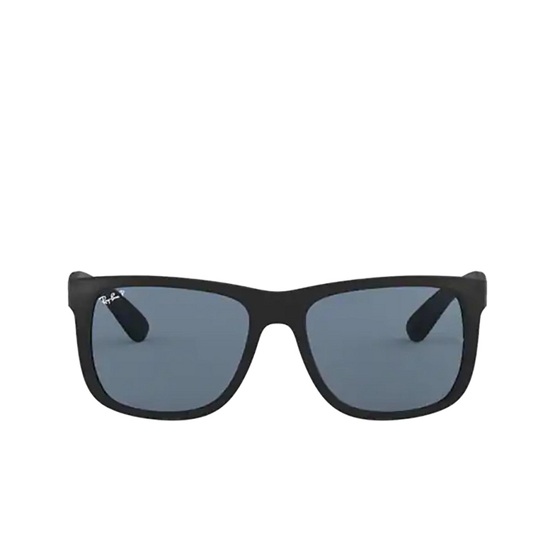 Ray-Ban JUSTIN Sunglasses 622/2V rubber black - 1/4