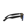 Ray-Ban JUSTIN Sunglasses 622/55 rubber black - product thumbnail 3/4