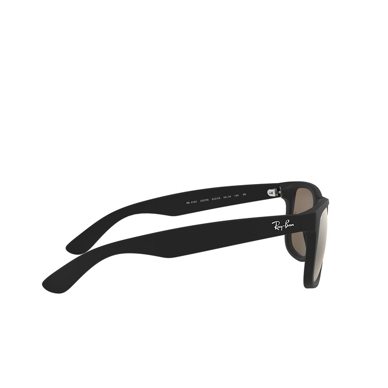 Ray-Ban JUSTIN Sunglasses 622/5A rubber black - 3/4