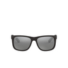 Ray-Ban JUSTIN Sunglasses 622/6G rubber black - product thumbnail 1/4
