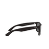 Occhiali da sole Ray-Ban JUSTIN 622/6G rubber black - anteprima prodotto 3/4