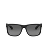 Ray-Ban JUSTIN Sunglasses 622/T3 rubber black - product thumbnail 1/4