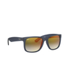 Ray-Ban JUSTIN Sunglasses 6341T0 transparent blue - product thumbnail 2/4