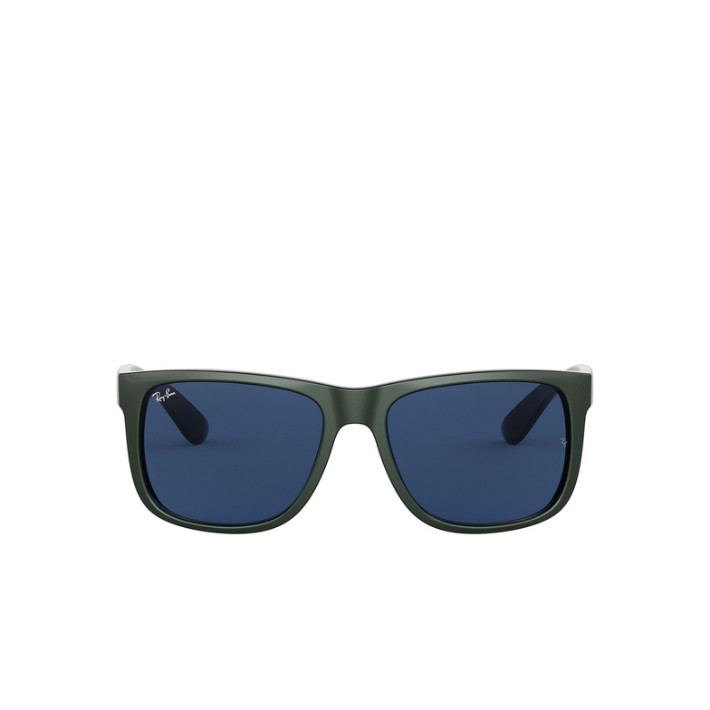 Ray-Ban JUSTIN Sunglasses 646880 green metallic on black - 1/4