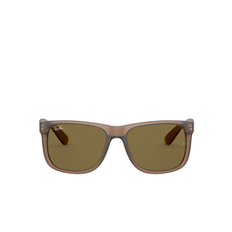 Ray-Ban RB4165 JUSTIN 651073 Rubber Transparent Brown 651073 rubber transparent brown