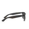 Ray-Ban JUSTIN Sunglasses 852/88 rubber grey/grey transp. - product thumbnail 3/4