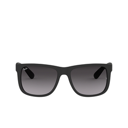 Ray-Ban® Square Sunglasses: Justin RB4165F color Rubber Black 622/8G.