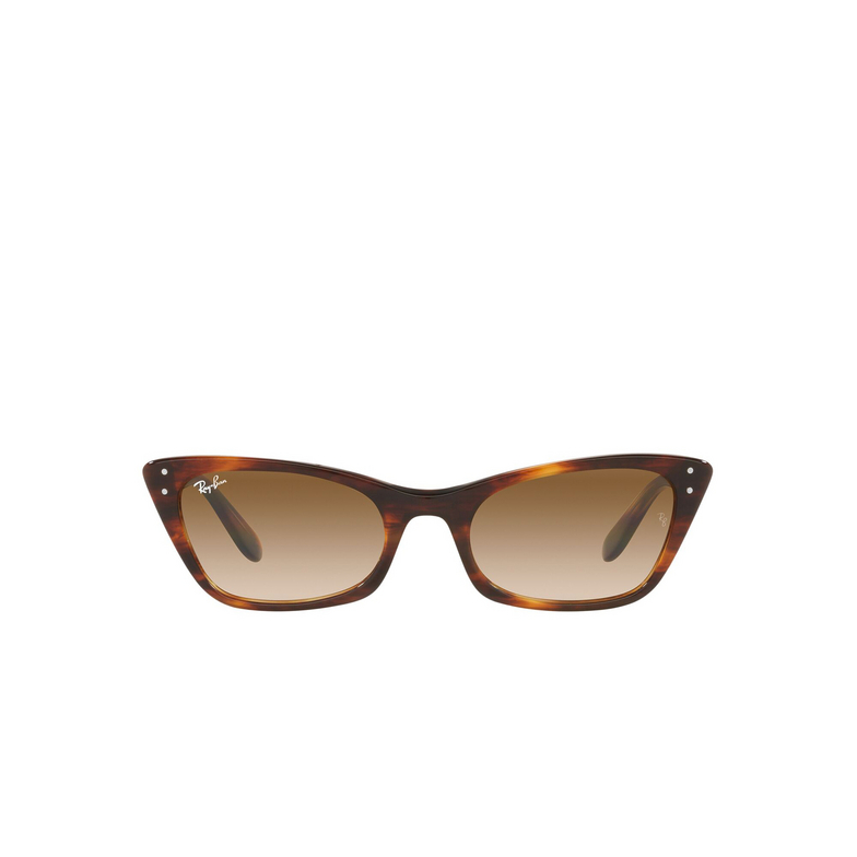 Ray-Ban LADY BURBANK Sunglasses 954/51 striped havana - 1/4