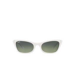 Ray-Ban® Cat-eye Sunglasses: RB2299 Lady Burbank color 975/BH White 