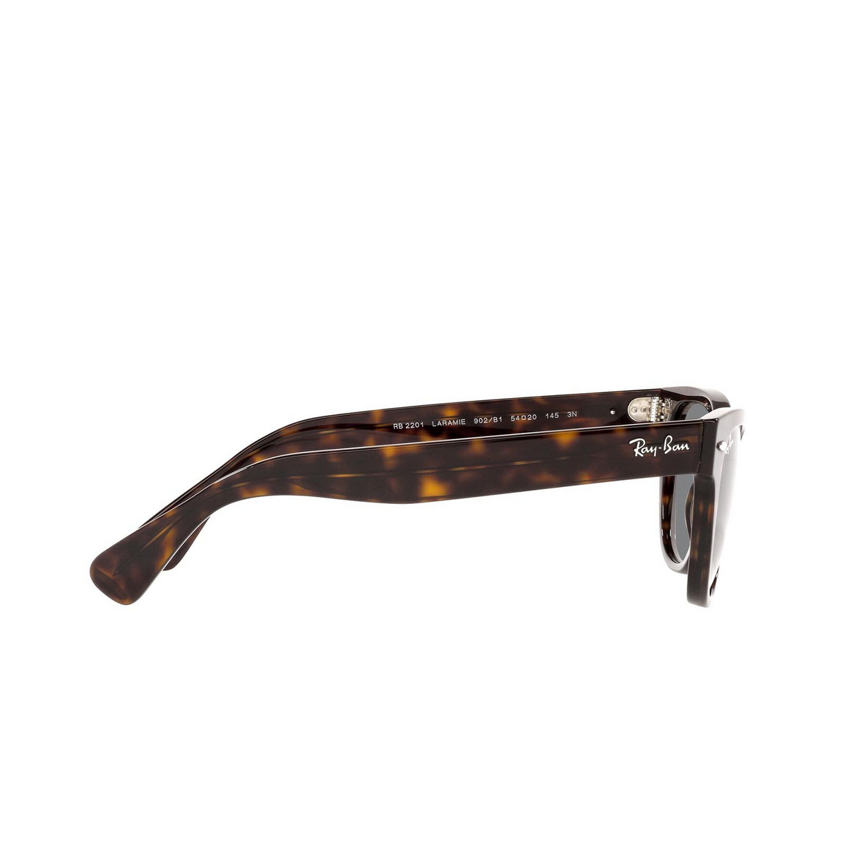 Ray-Ban® Square Sunglasses: Laramie RB2201 color Tortoise 902/B1 - 3/3.
