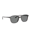 Ray-Ban LEONARD Sunglasses 1314B1 striped grey - product thumbnail 2/4