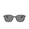 Ray-Ban LEONARD Sunglasses 1314B1 striped grey - product thumbnail 1/4