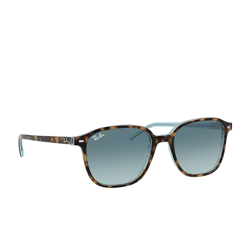 Ray-Ban LEONARD Sunglasses 13163M havana on light blue - 2/4
