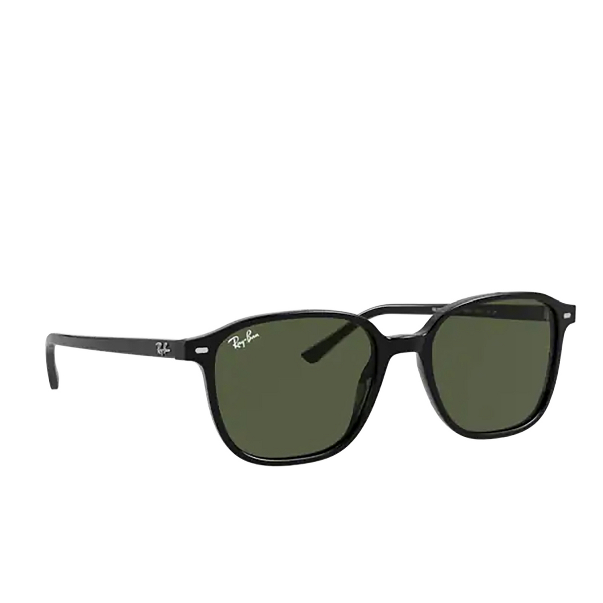Ray-Ban LEONARD Sunglasses 901/31 Black - three-quarters view