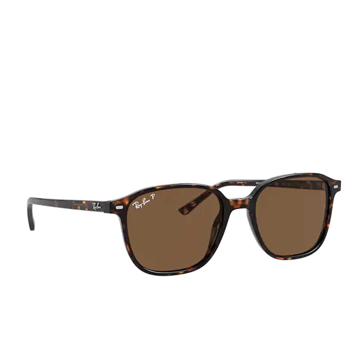 Ray-Ban LEONARD Sunglasses 902/57 Havana - three-quarters view