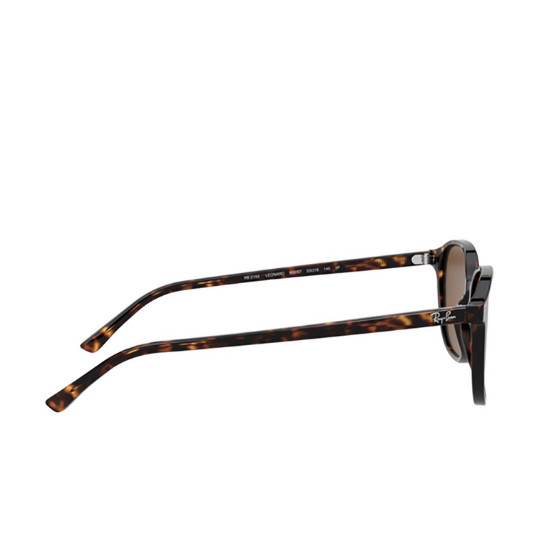 Ray-Ban LEONARD Sunglasses 902/57 havana - 3/4