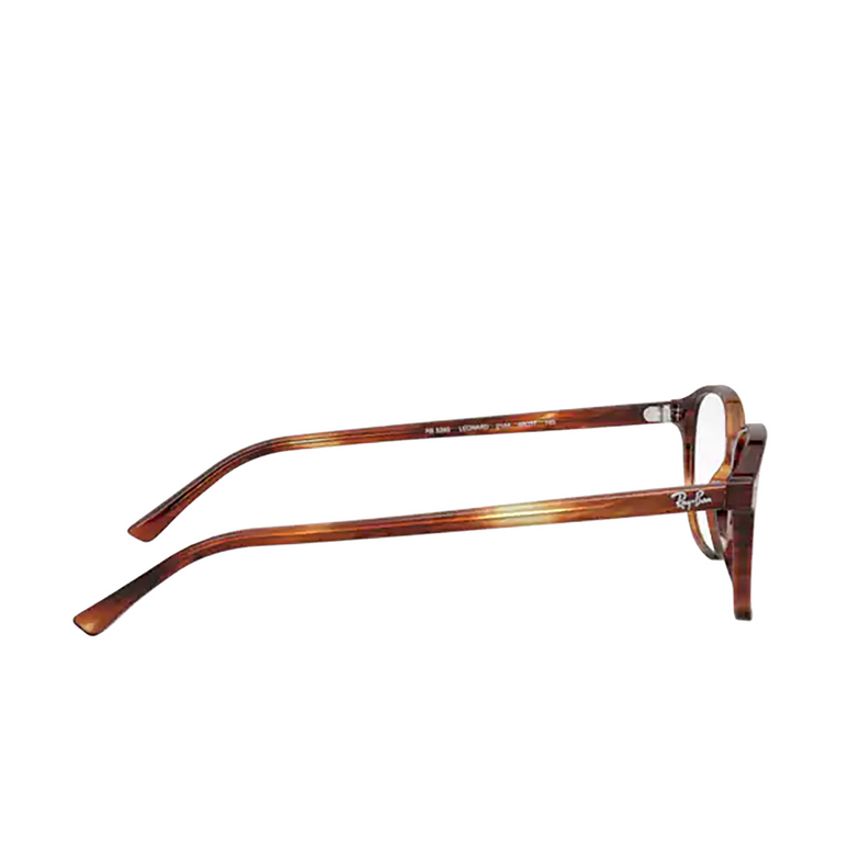 Ray-Ban LEONARD Eyeglasses 2144 striped havana - 3/4