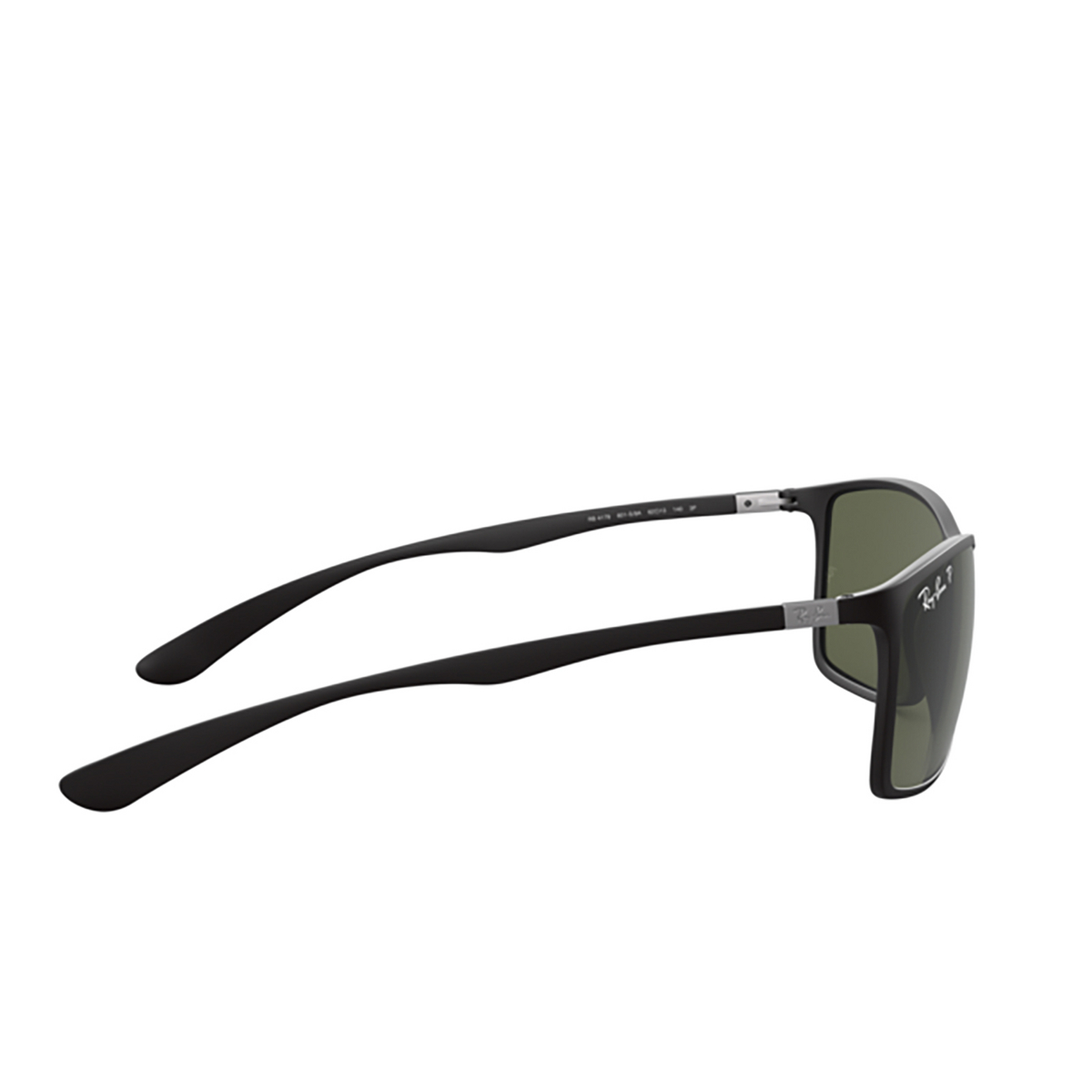 Ray-Ban® Square Sunglasses: Liteforce RB4179 color Matte Black 601S9A - 3/3.