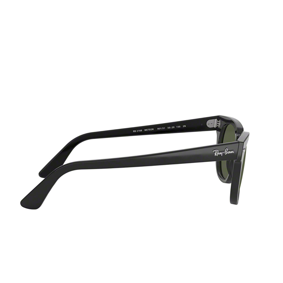Ray-Ban® Square Sunglasses: Meteor RB2168 color Black 901/31 - 3/3.