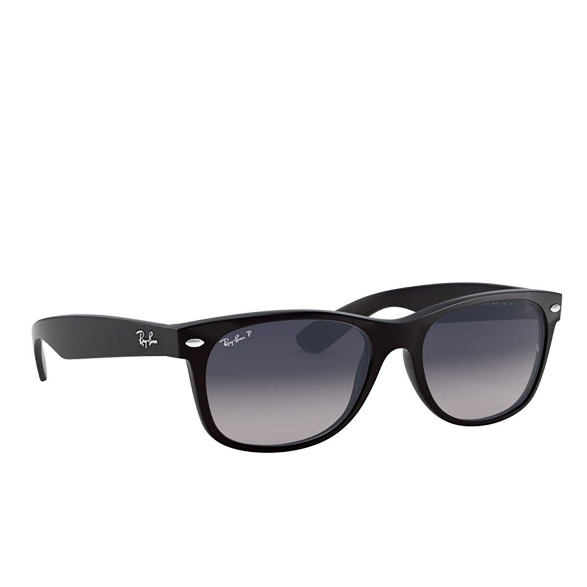 Ray-Ban NEW WAYFARER Sunglasses 601S78 MATTE BLACK - three-quarters view