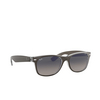Ray-Ban NEW WAYFARER Sunglasses 614371 gunmetal on transparent - product thumbnail 2/4