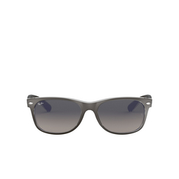 Ray-Ban® Square Sunglasses: RB2132 New Wayfarer color 614371 Gunmetal On Transparent 