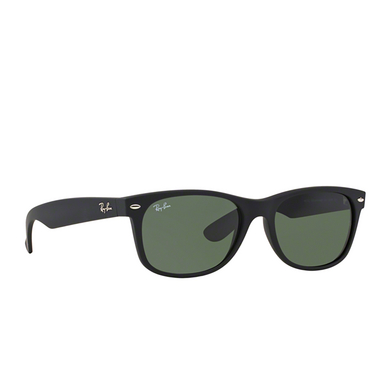 Ray-Ban NEW WAYFARER Sonnenbrillen 622 rubber black - Dreiviertelansicht