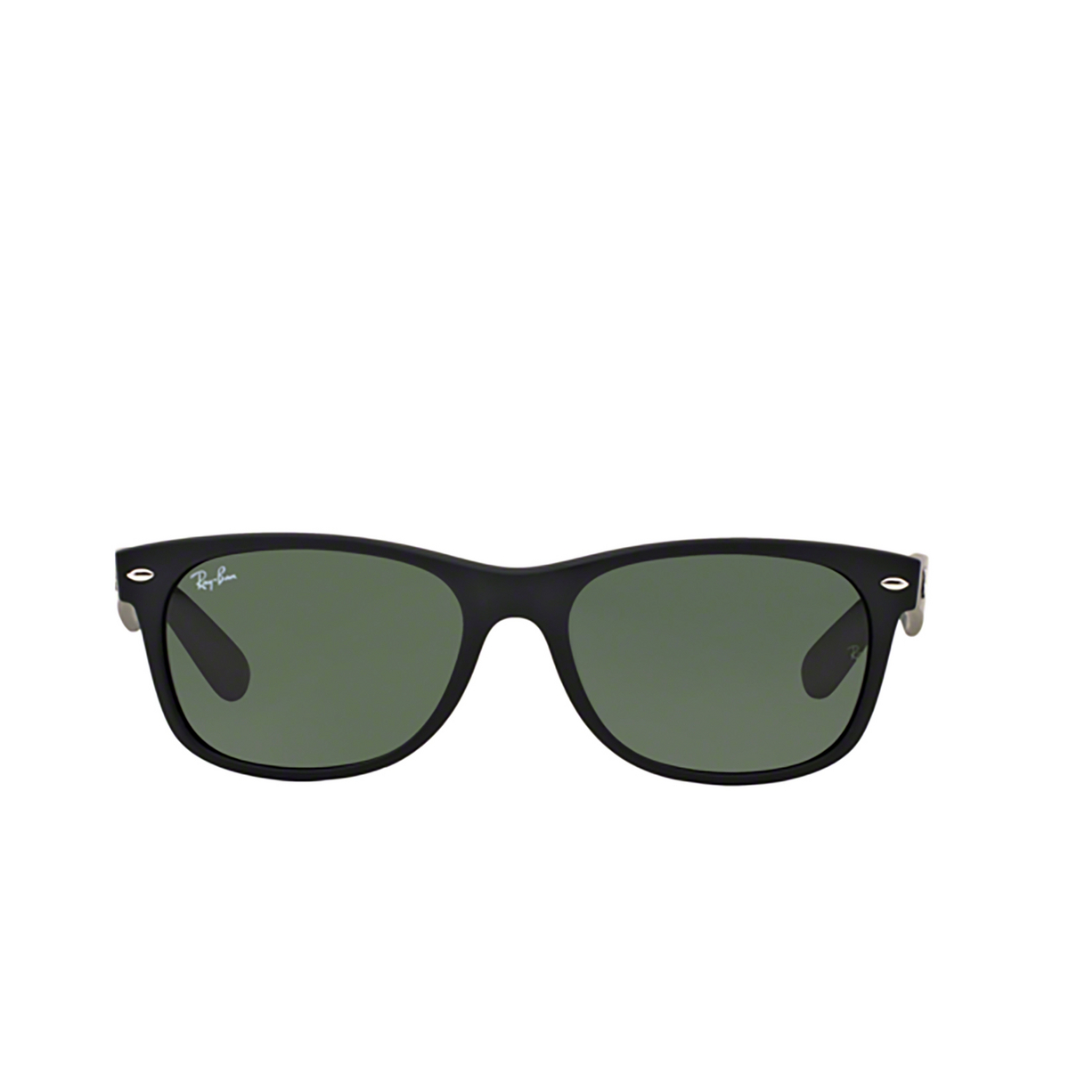 Ray-Ban NEW WAYFARER Sunglasses 622 RUBBER BLACK - front view