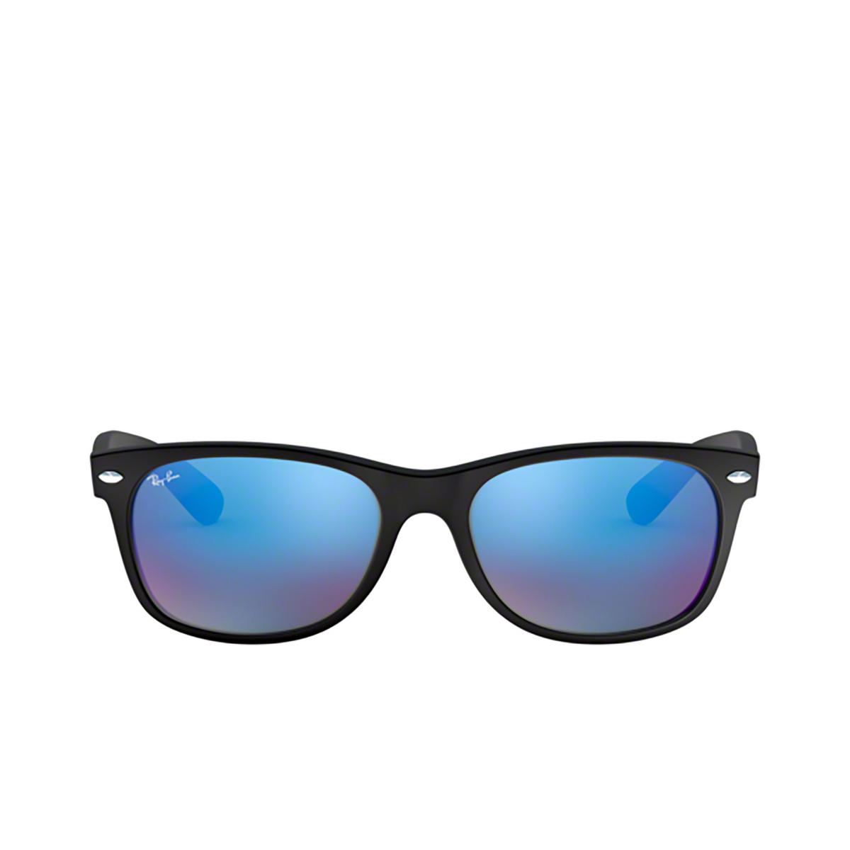 Ray-Ban NEW WAYFARER Sunglasses 622/17 RUBBER BLACK - front view